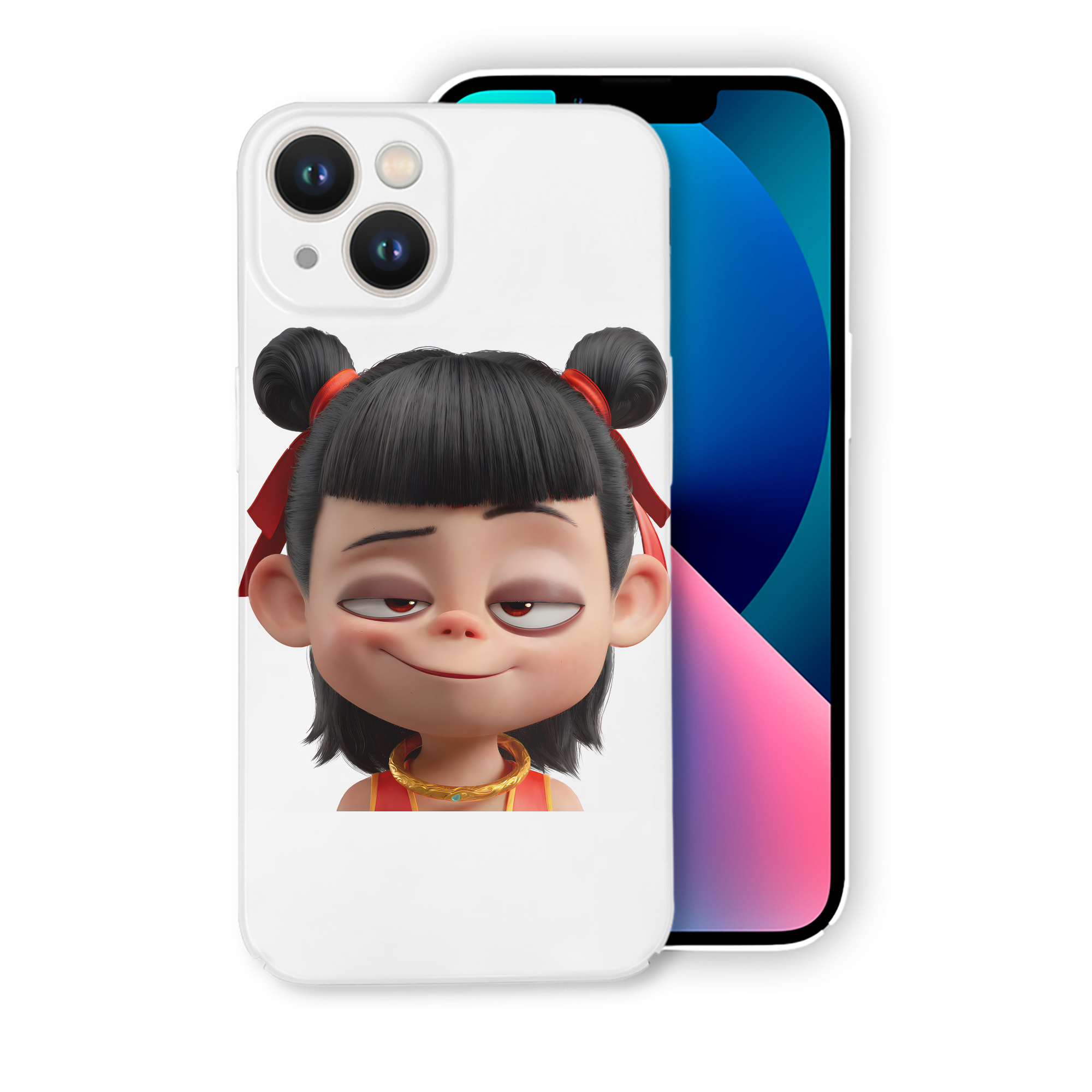 （画像用） Ne Zha 2 ナタ 魔童の大暴れ 【iPhone 14シリーズ対応】ハードケース